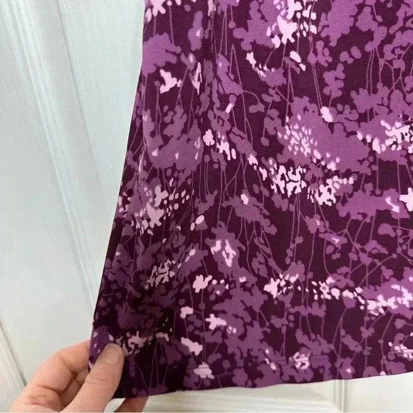 Reitman’s Tank Top Spaghetti Straps  Adjustable Purple Floral Size Medium - Picture 16 of 16